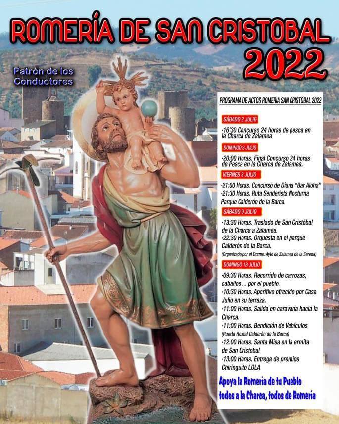 Programa de actos San Cristobal 2022 