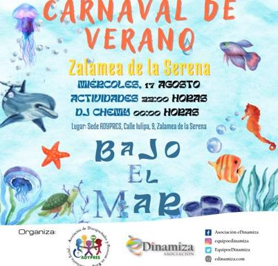 Cartel del Carnaval de verano
