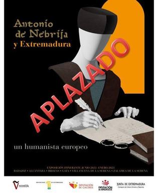 Aplazada la exposición 'Antonio de Nebrija y Extremadura. Un humanista europeo'